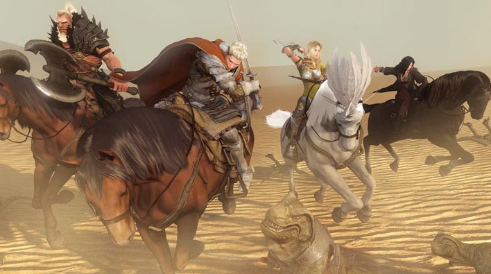 black desert mounted combat.jpg