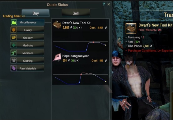 black desert trading system