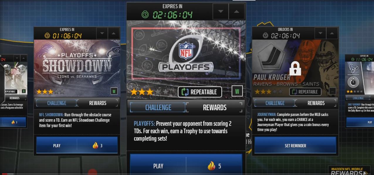 madden mobile playoffs promo