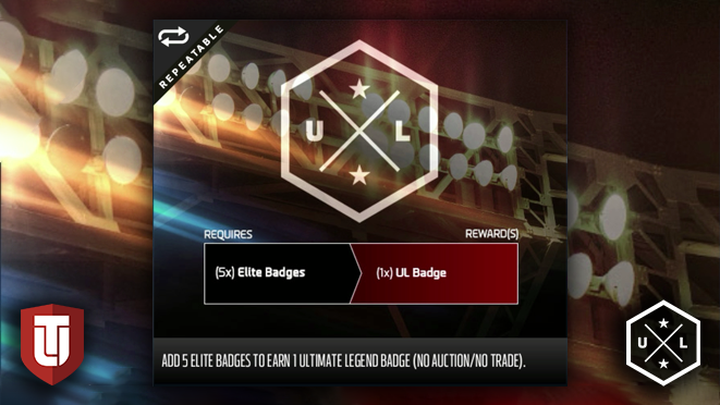 elite badge trade in set