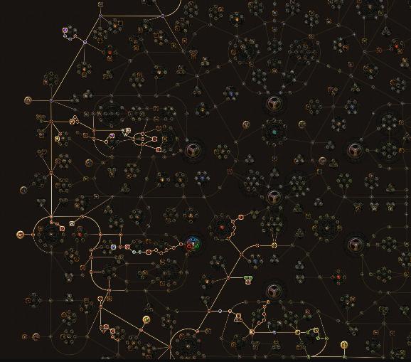  poe lvl87 marauder passive skill tree