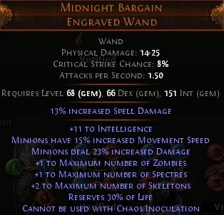 poe midnight bargain