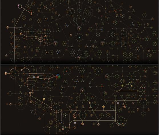 poe marauder's passive skill tree