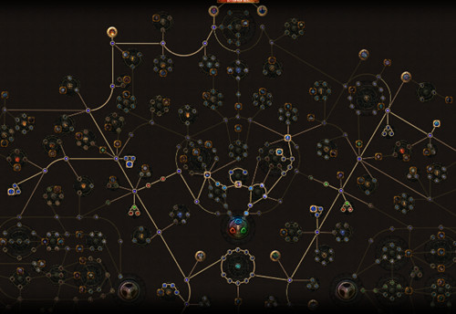 poe summoning witch passive skill tree