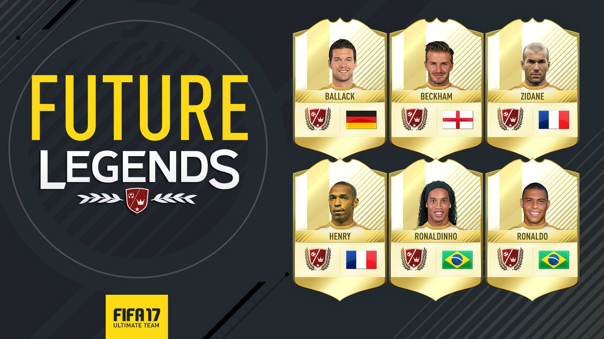 New FIFA 18 Legends - FUT Legends Players Beckham, Ballack, Henry in ...
