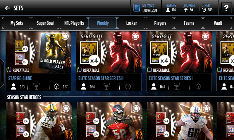 madden mobile season star