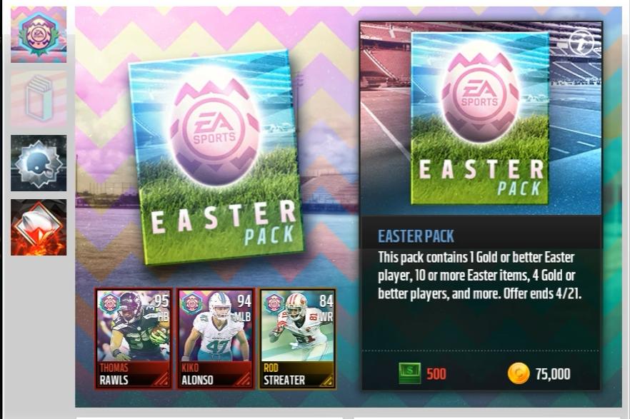 madden mobile easter pack