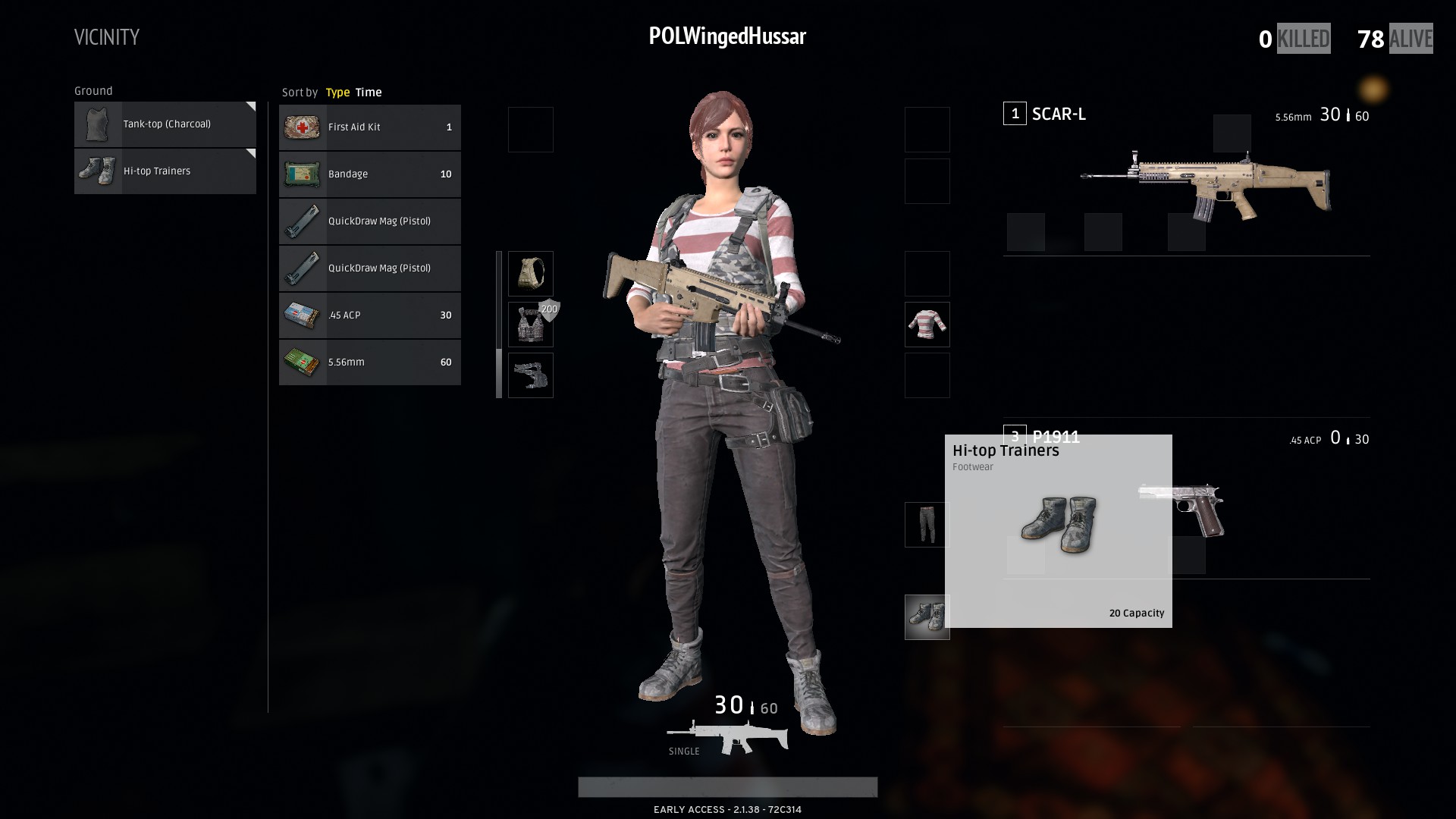 Hi top trainers pubg