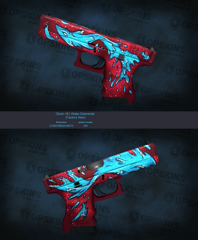 top 10 cheap but good-looking csgo skins glock-18  water elemental 2