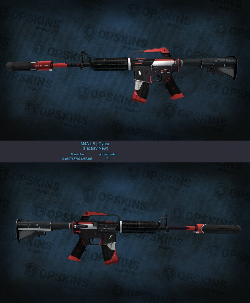 top 10 cheap but good-looking csgo skinsm4a1 -s cyrex 8