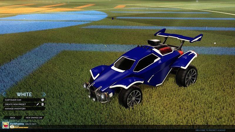 rocket league very rare boosts - white painted octanes