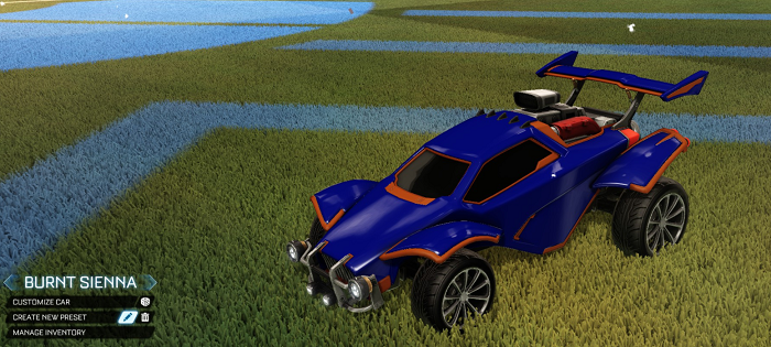 rocket league rare tradeup - new painted breakout, octane and merc-octan burnt sienna