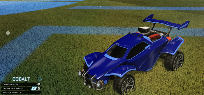 rocket league rare tradeup - new painted breakout, octane and merc-octan cobalt