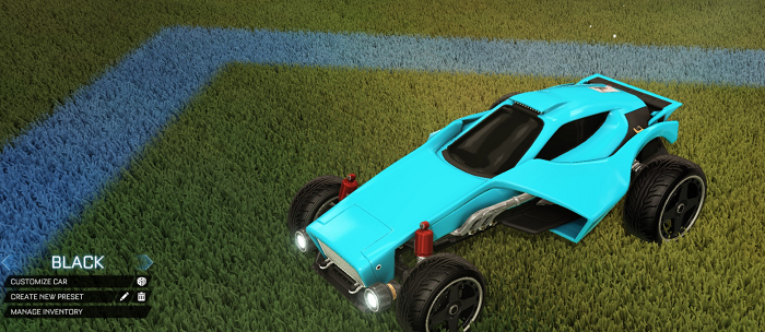 rocket league rare tradeup - new painted breakout, octane and merc-venom black