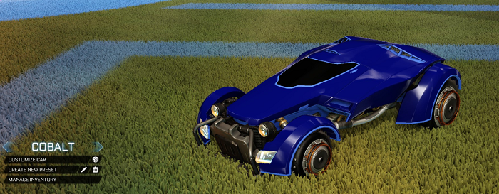 rocket league rare tradeup - new painted breakout, octane and merc-x devil cobalt