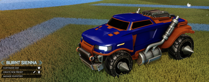 rocket league rare tradeup - new painted breakout, octane and merc-roadhog burnt sienna