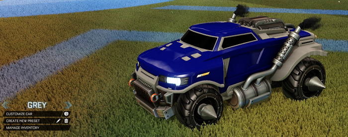 rocket league rare tradeup - new painted breakout, octane and merc-roadhog grey