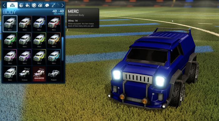 rocket league rare tradeup - new painted breakout, octane and merc-merc default