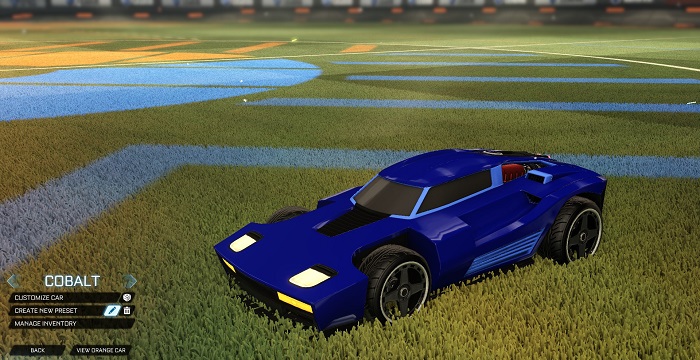 rocket league new painted cars bodies - painted breakout - cobalt