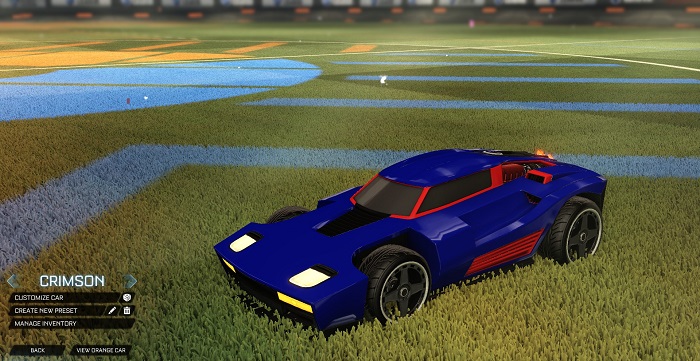 rocket league new painted cars bodies - painted breakout - crimson