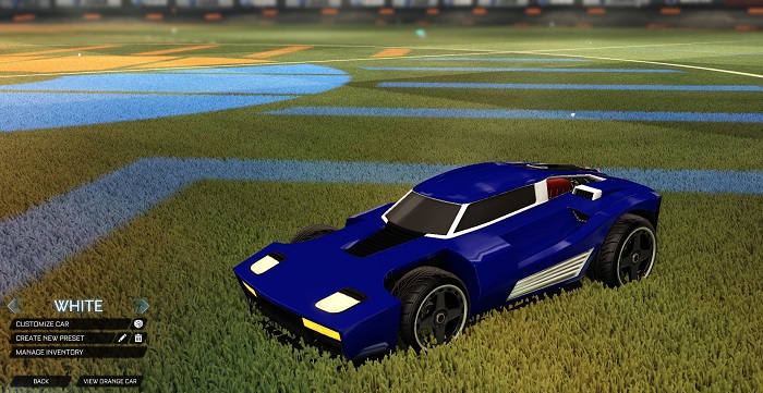 rocket league new painted cars bodies - painted breakout - white