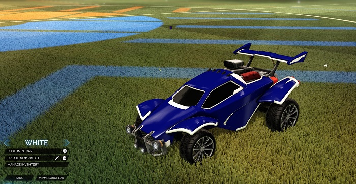 rocket league new painted cars bodies - painted octanes - white