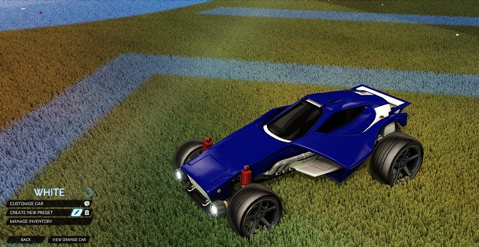 rocket league new painted cars bodies - painted venom - white