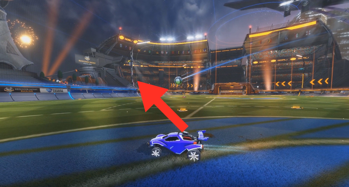 rocket league tips - how to powershot in rocket league-aerial powershots 1