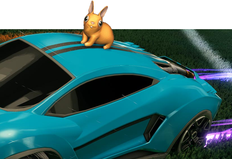 rocket league autumn update new items - baby bunny topper