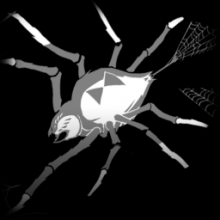 rocket league haunted hallows - decals - mantis - widow's web
