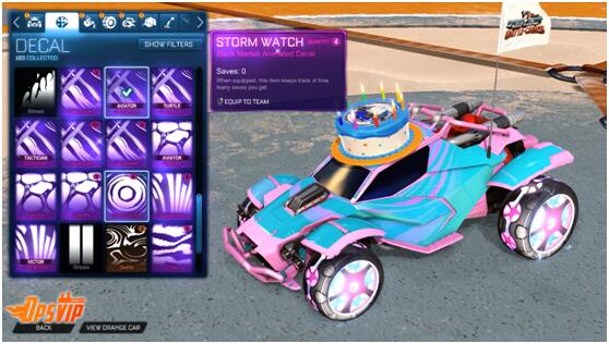 rocket league car twinzer designs - psyonix wheels 1