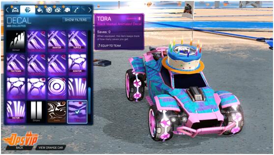 rocket league car twinzer designs - psyonix wheels 3