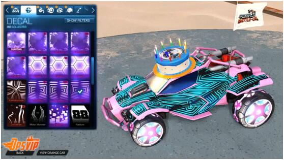 rocket league car twinzer designs - psyonix wheels 4