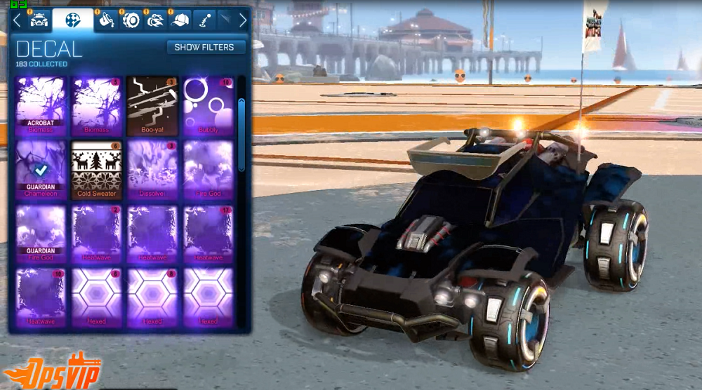 rocket league twinzer design - sarpbc-10 wheels 3