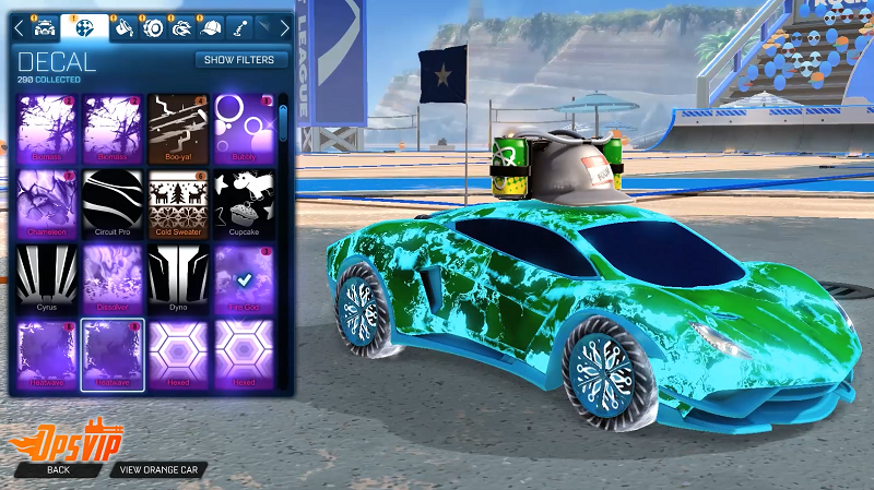 6 rocket league endo car heatwave