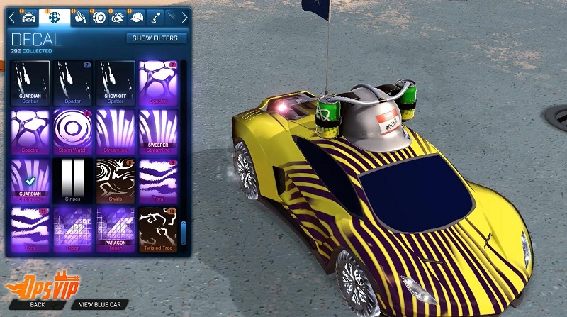 12 rocket league endo car streamline