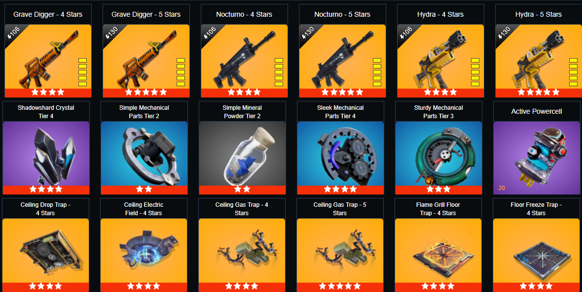 Buy fortnite save the world items Buy fortnite save the world items
