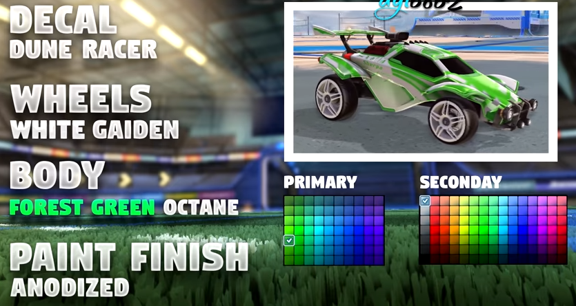 5 amazing octane car designs on rocket league 4