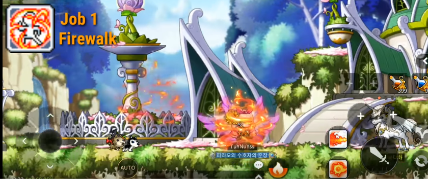 maplestory m blaze wizard aka flame wizard skill build guide 1