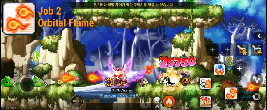 maplestory m blaze wizard aka flame wizard skill build guide 7