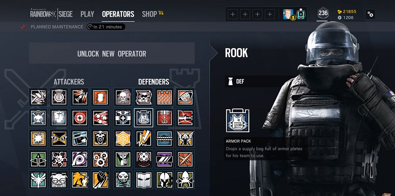 Best Operator In Rainbow Six Siege - How To Play Rook And What He Can Do.