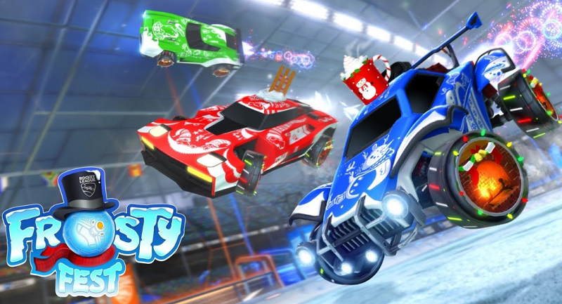 rocket league frosty fest