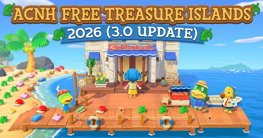ACNH 3.0 Free Treasure Island Dodo Codes 2026 That Are Always Open
